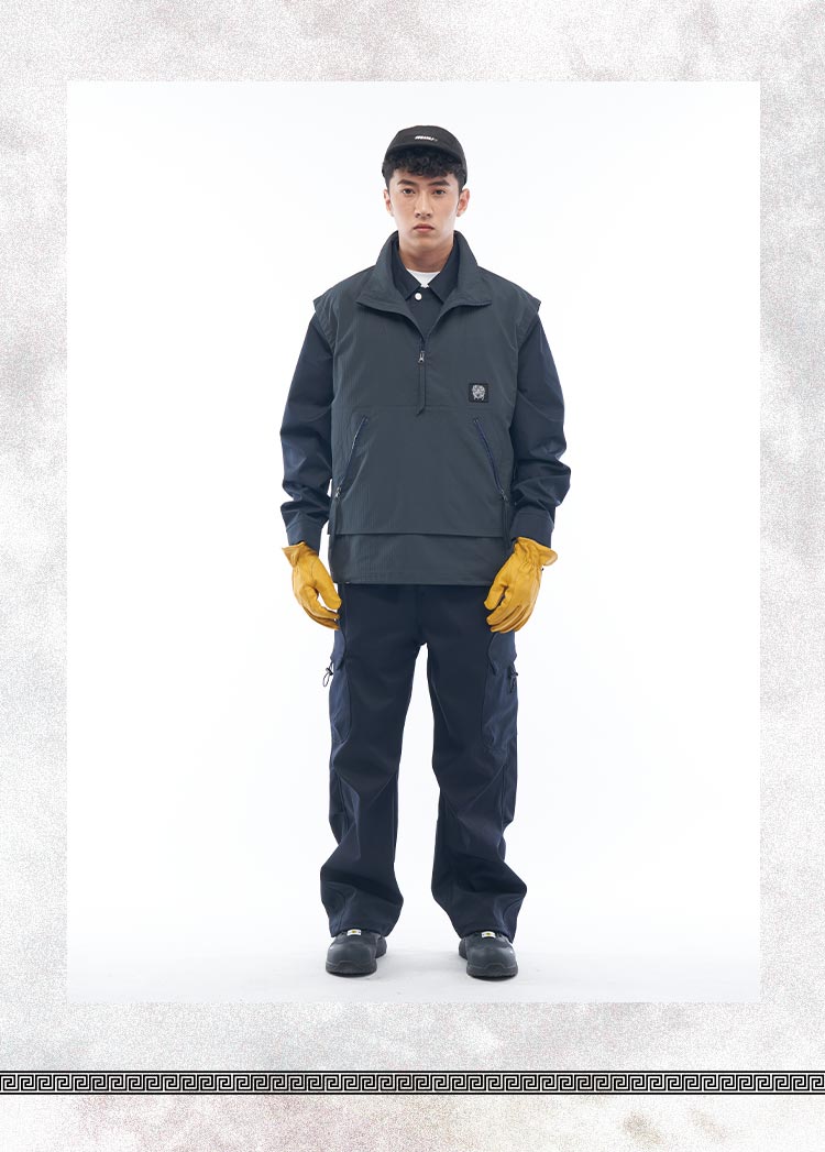 Sports and leisure vest jacket