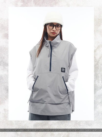 Sports and leisure vest jacket