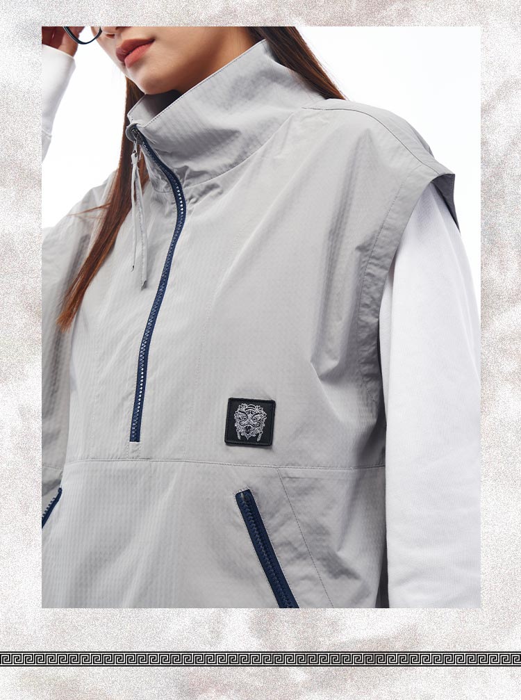 Sports and leisure vest jacket