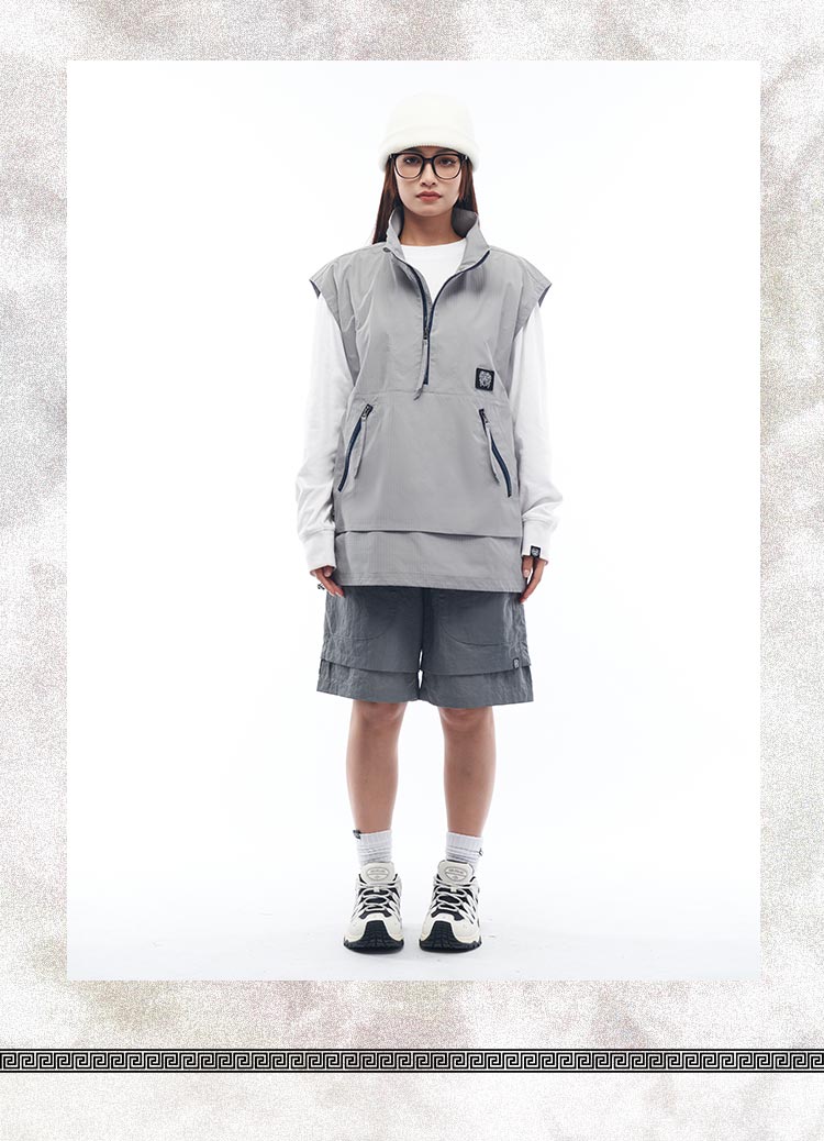 Sports and leisure vest jacket