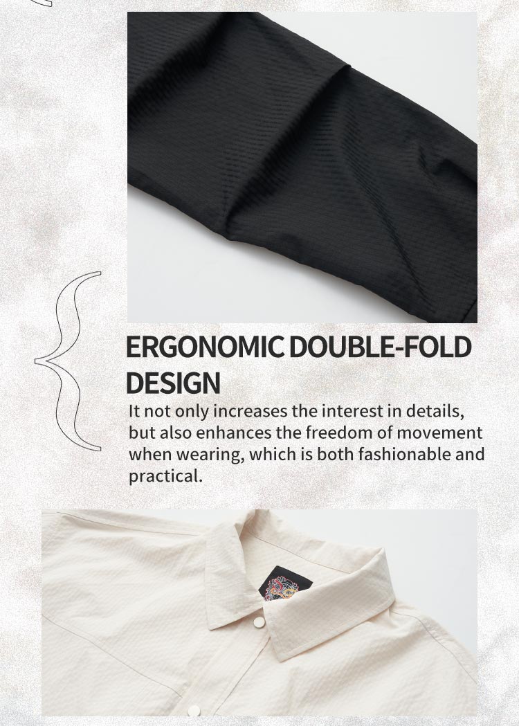 Fashionable long sleeved shirt