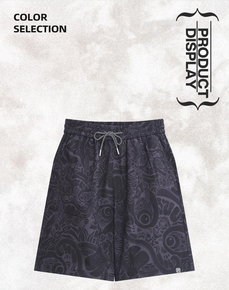 Retro casual shorts