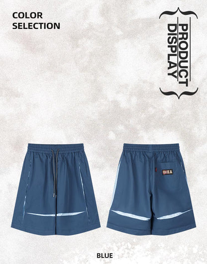 Functional street trend contrast design style shorts