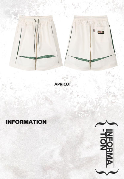 Functional street trend contrast design style shorts