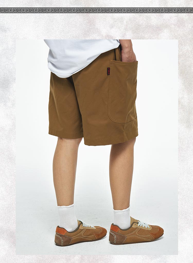 Workwear style trendy shorts