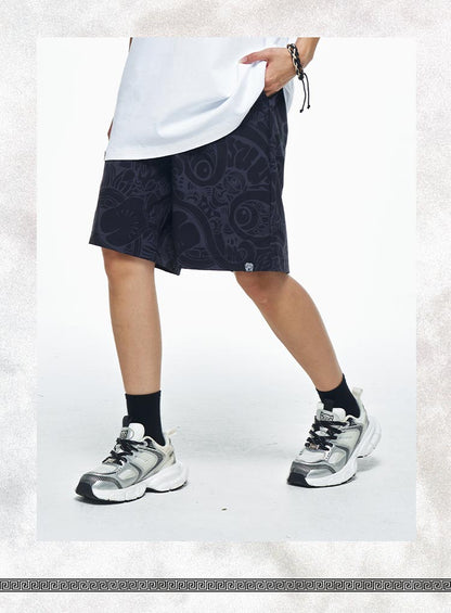 Retro casual shorts