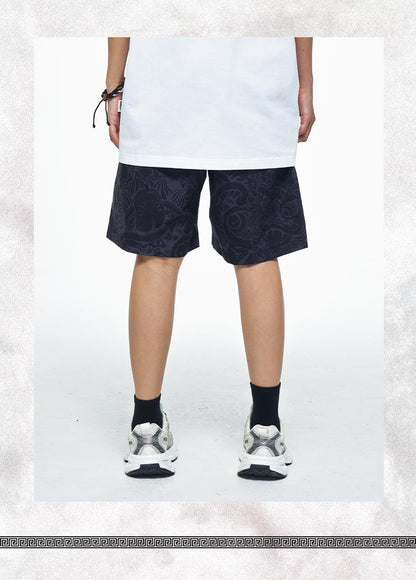 Retro casual shorts