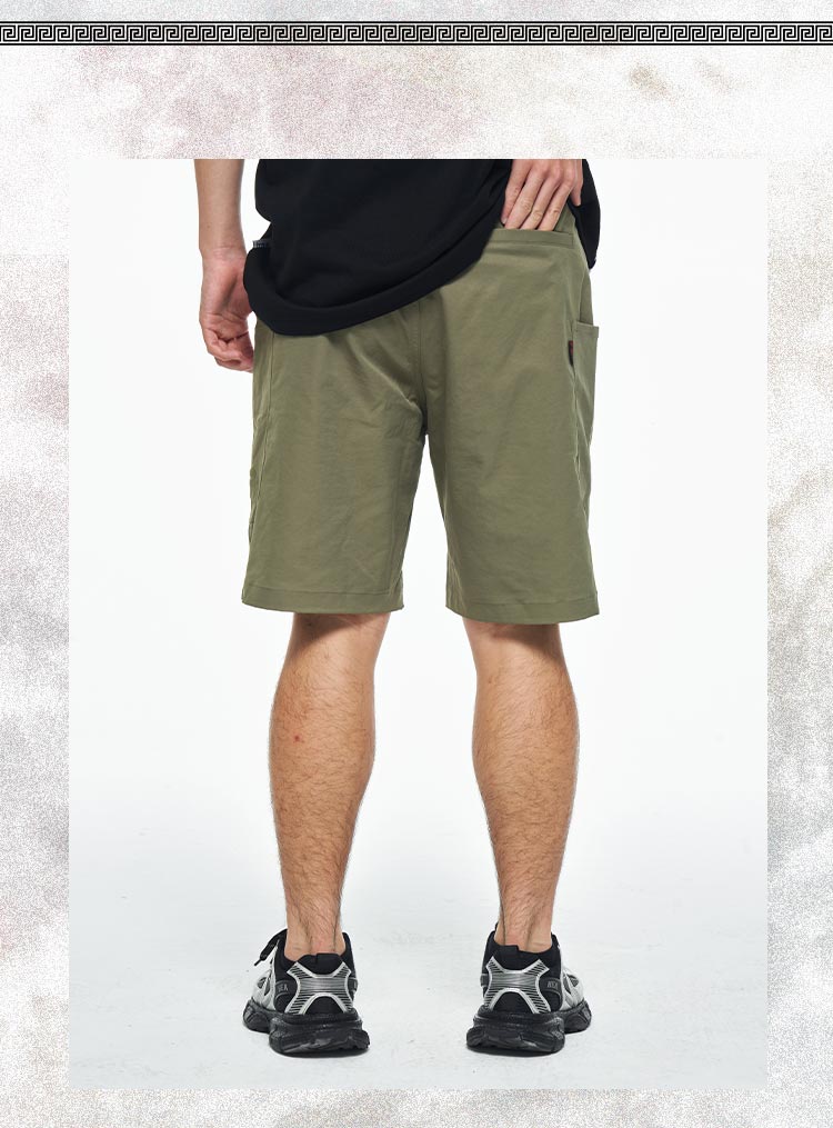 Workwear style trendy shorts