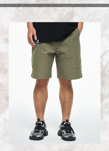 Workwear style trendy shorts