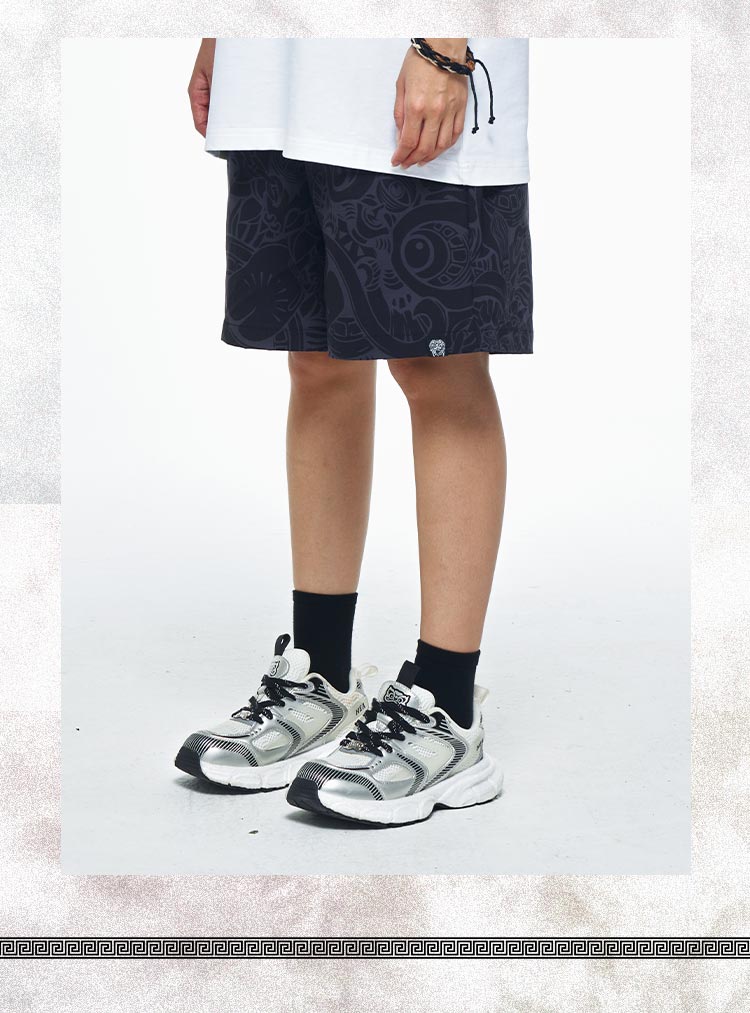 Retro casual shorts