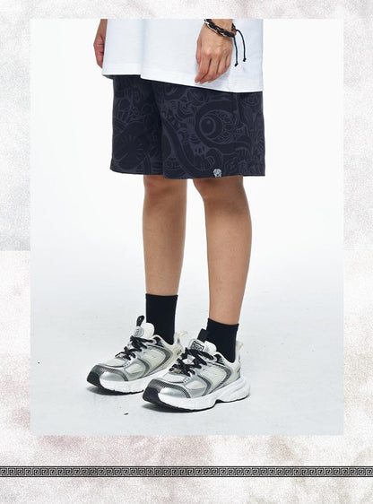 Retro casual shorts