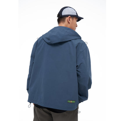 Long Sleeved Windbreaker Jacket