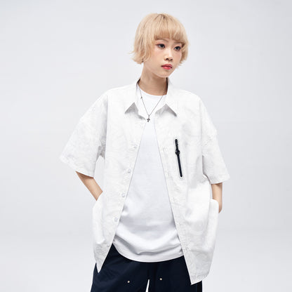 Printed short shirt