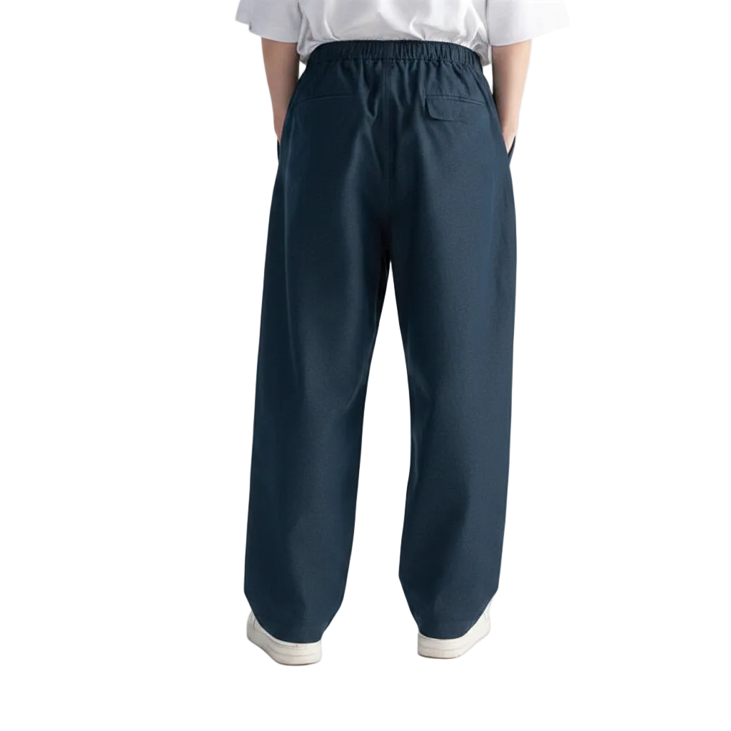 HEA Unisex Wide Leg Casual Pants, Relaxed Fit Streetwear Trousers