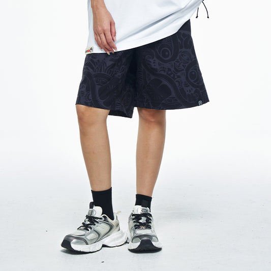 Retro casual shorts