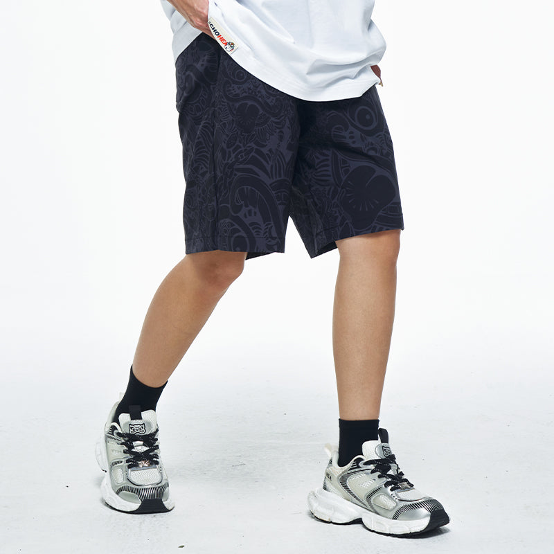 Retro casual shorts