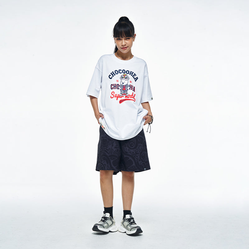 Retro casual shorts