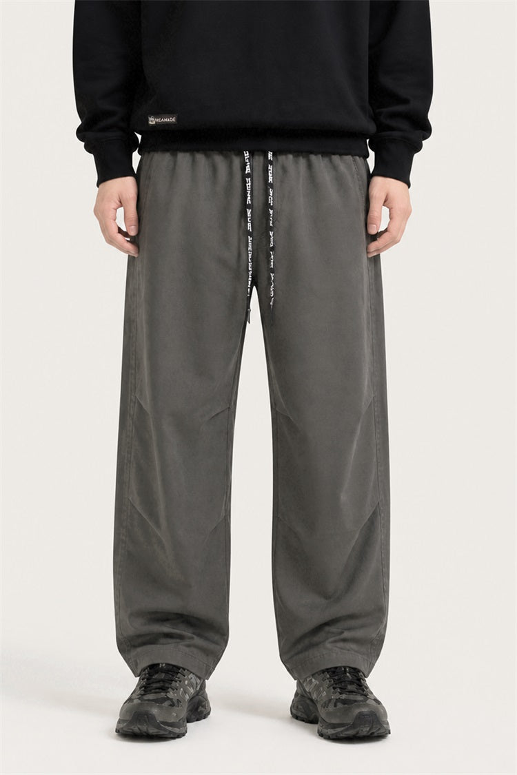 HEA Graphic Drawstring Pants – Relaxed Streetwear Trousers
