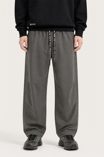 HEA Graphic Drawstring Pants – Relaxed Streetwear Trousers