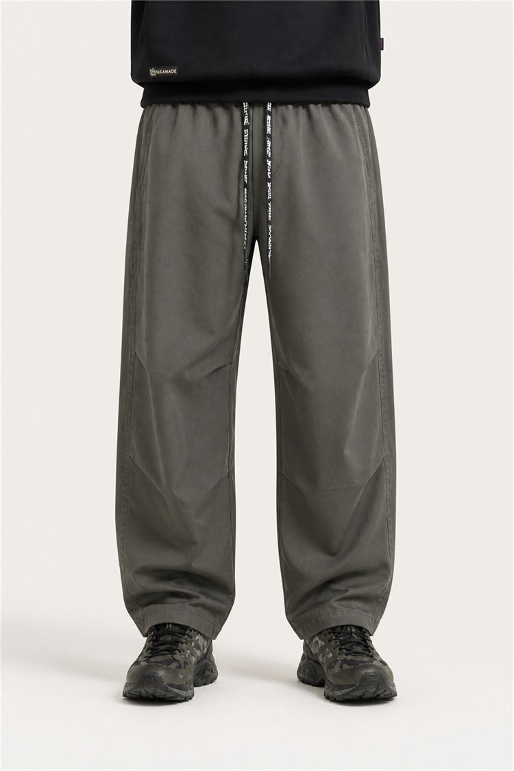 HEA Graphic Drawstring Pants – Relaxed Streetwear Trousers