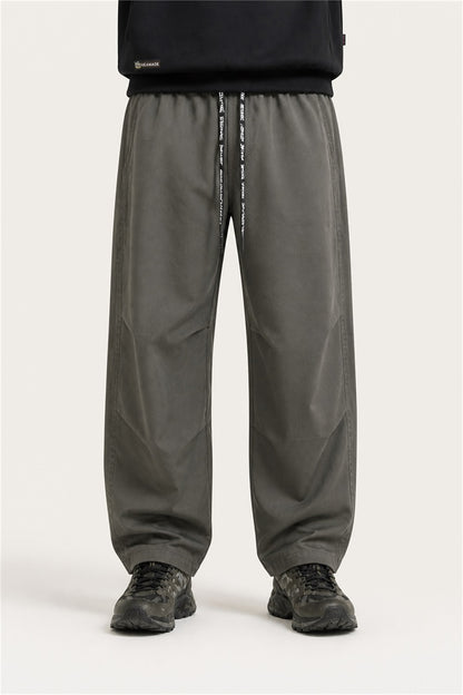 HEA Graphic Drawstring Pants – Relaxed Streetwear Trousers
