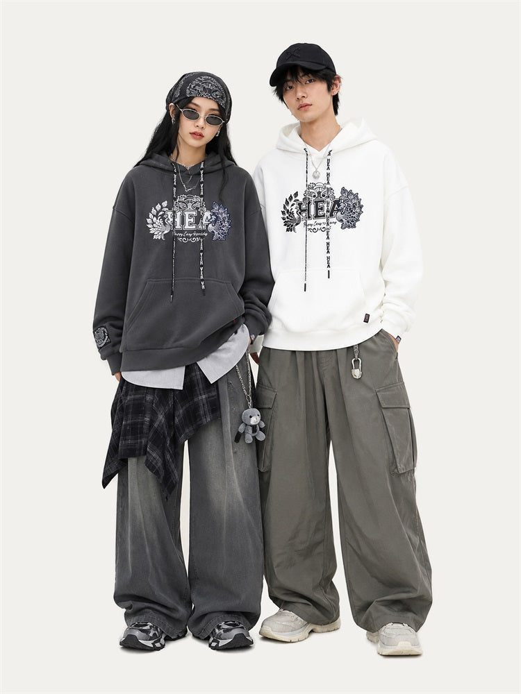 HEA Bonded Fleece Graphic Pullover Hoodie