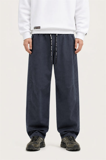 HEA Graphic Drawstring Pants – Relaxed Streetwear Trousers