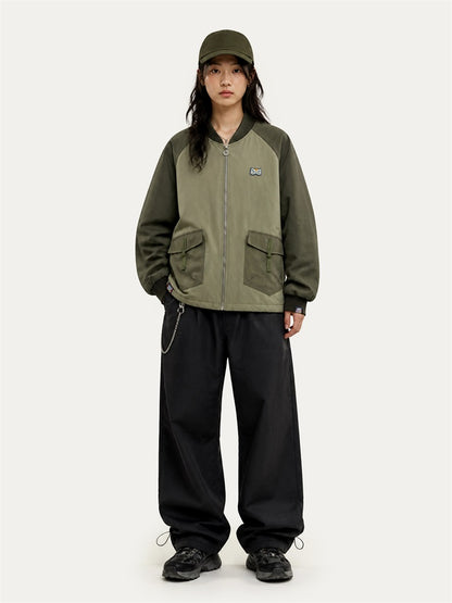 HEA Graphic Padded Utility Jacket – Casual Streetwear Outerwear