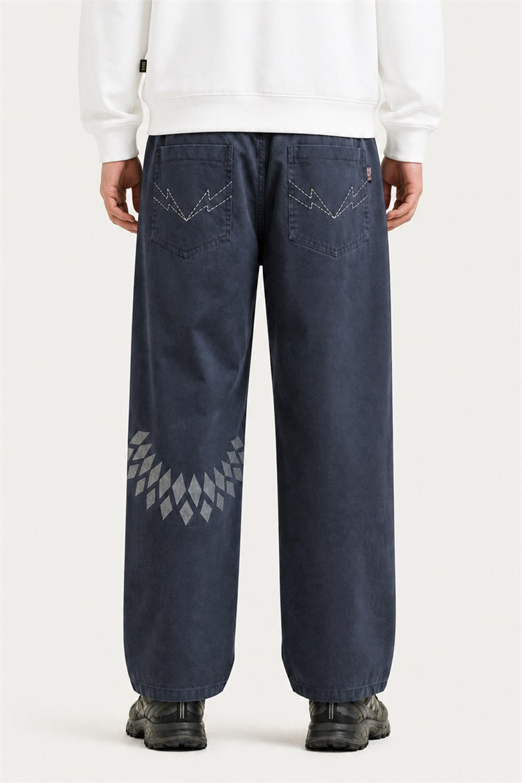 HEA Graphic Drawstring Pants – Relaxed Streetwear Trousers