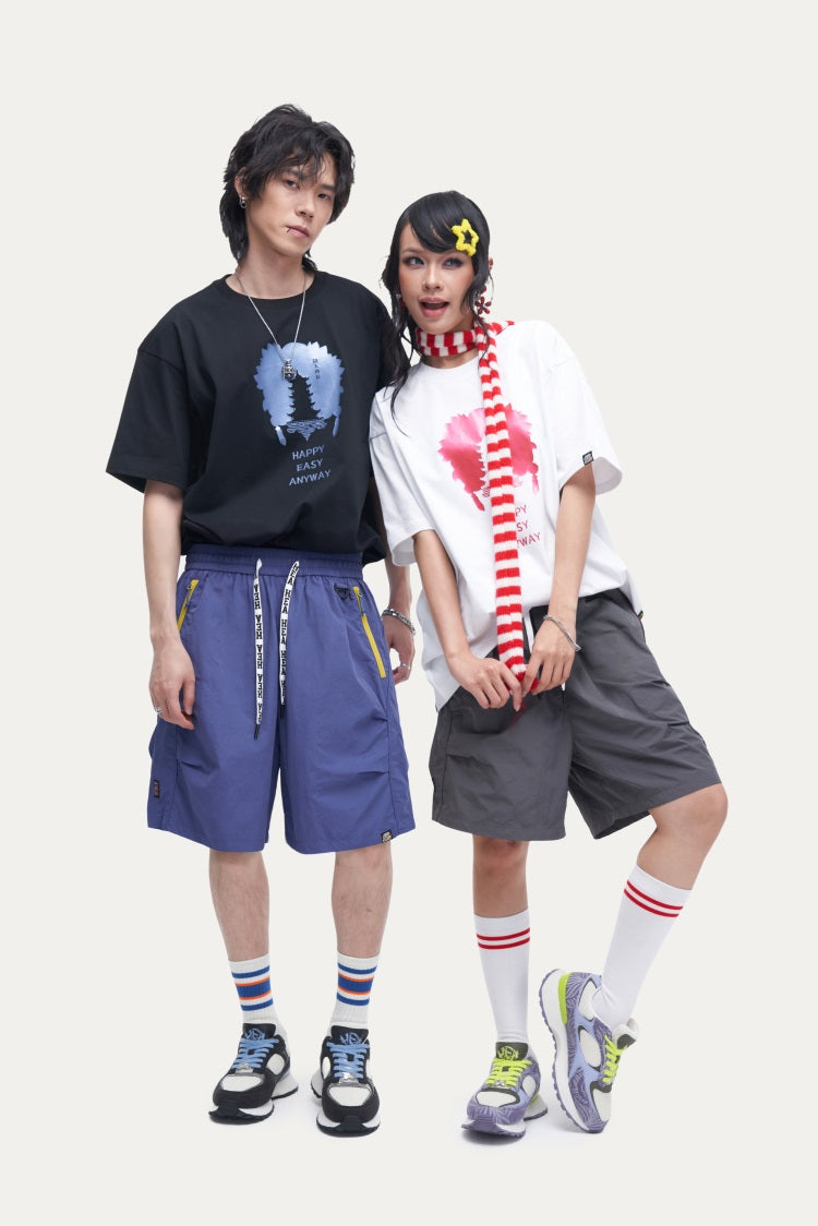 HEA Heavyweight Lion Graphic Tee | Unisex Oversized Streetwear Short Sleeve