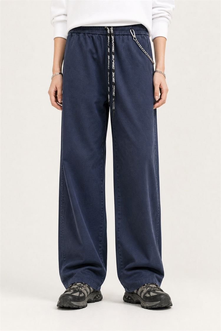 HEA Graphic Drawstring Pants – Relaxed Streetwear Trousers