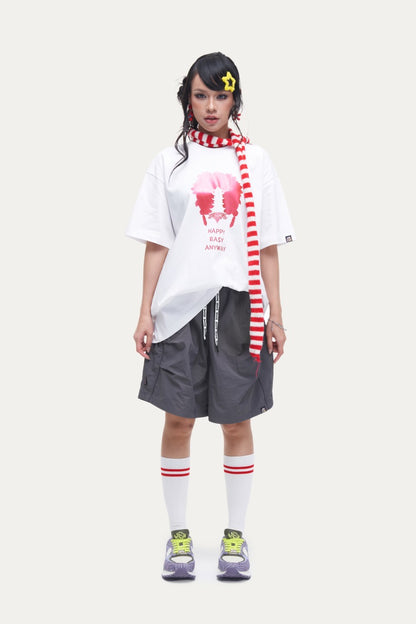 HEA Heavyweight Lion Graphic Tee | Unisex Oversized Streetwear Short Sleeve