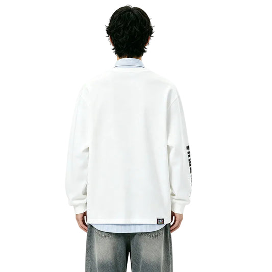 HEA Graphic Pocket Long Sleeve T-Shirt