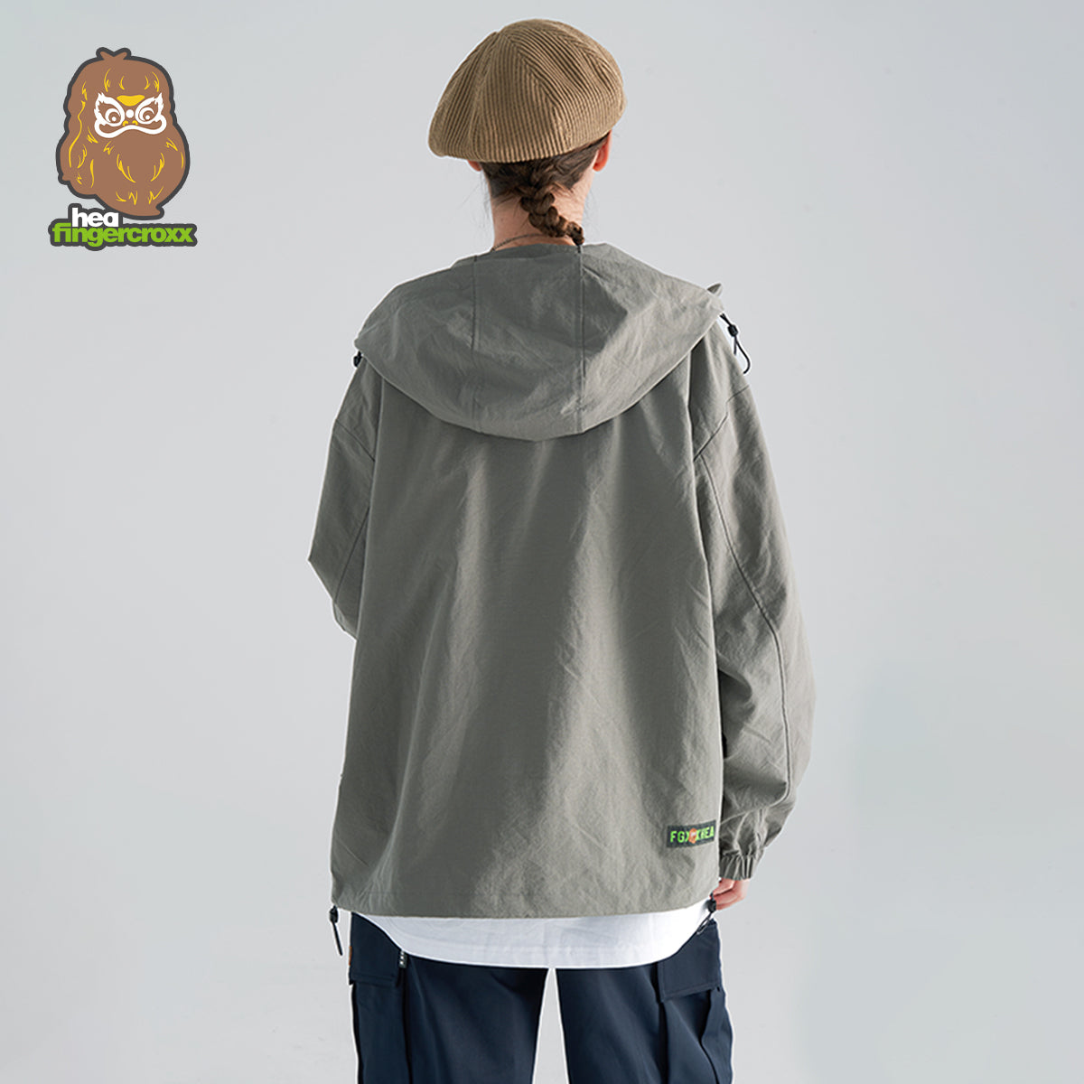 Long Sleeved Windbreaker Jacket