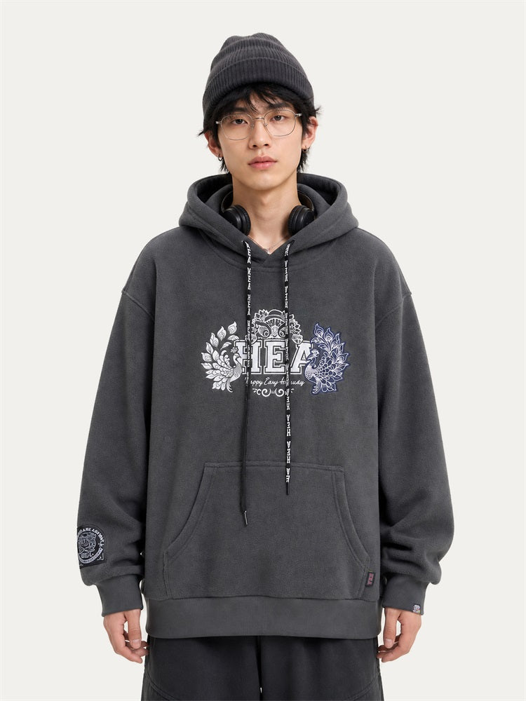 HEA Bonded Fleece Graphic Pullover Hoodie