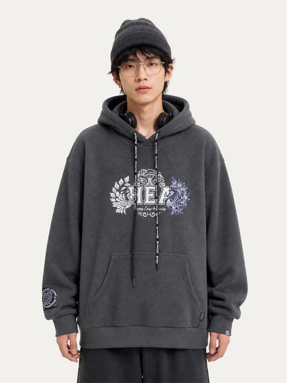 HEA Bonded Fleece Graphic Pullover Hoodie