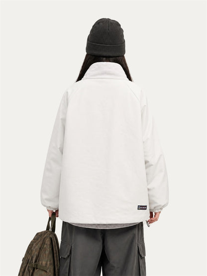 HEA Stand Collar Padded Jacket – Casual Streetwear Outerwear