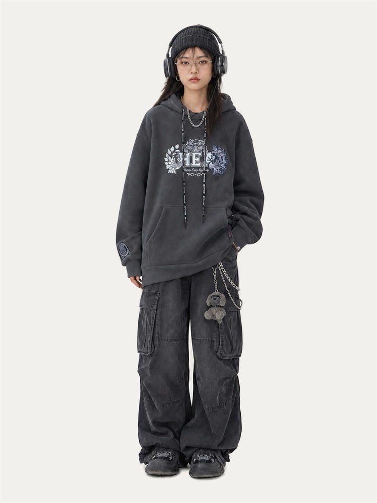 HEA Bonded Fleece Graphic Pullover Hoodie