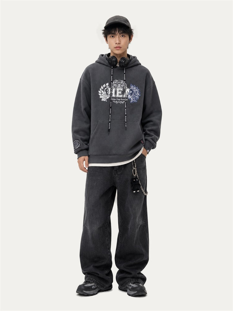 HEA Bonded Fleece Graphic Pullover Hoodie