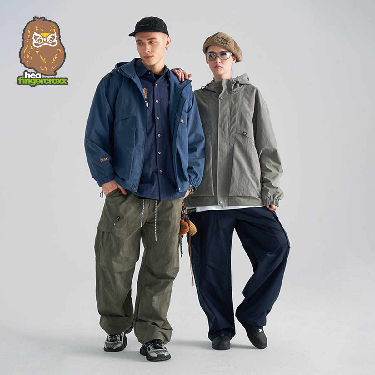 Long Sleeved Windbreaker Jacket