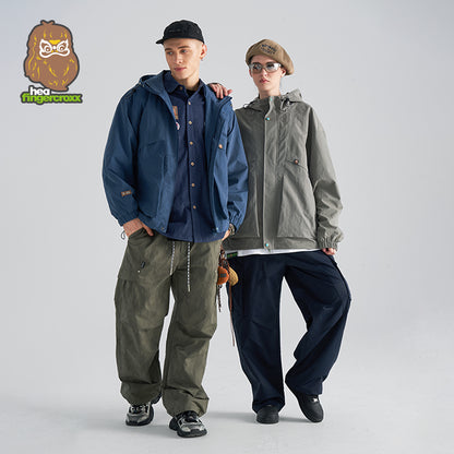 Long Sleeved Windbreaker Jacket