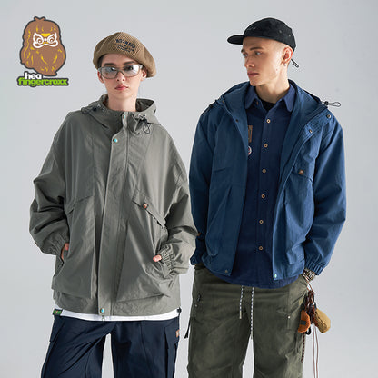 Long Sleeved Windbreaker Jacket