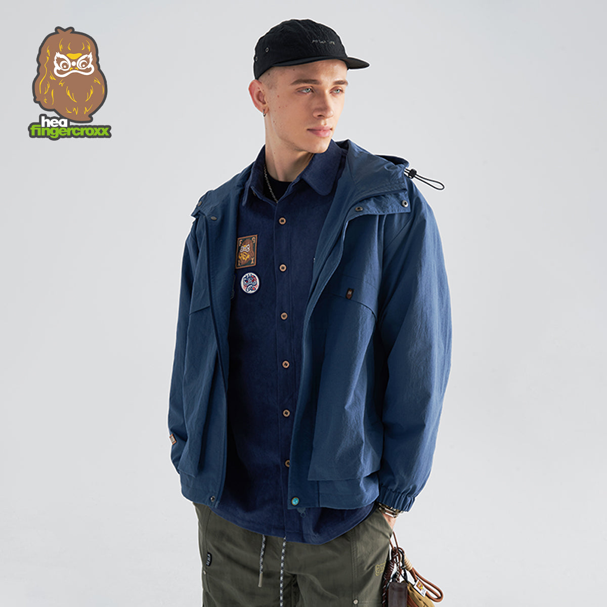 Long Sleeved Windbreaker Jacket