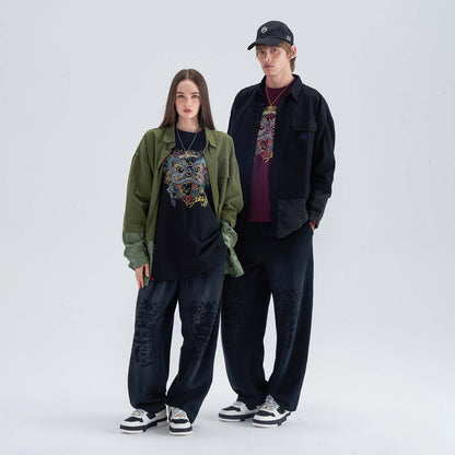 Fashionable long sleeved shirt