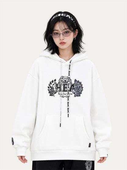 HEA Bonded Fleece Graphic Pullover Hoodie