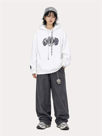 HEA Bonded Fleece Graphic Pullover Hoodie