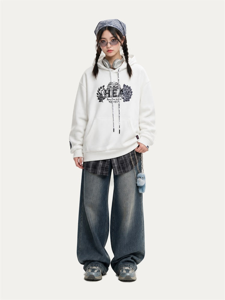 HEA Bonded Fleece Graphic Pullover Hoodie