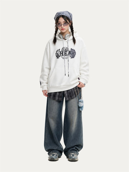 HEA Bonded Fleece Graphic Pullover Hoodie