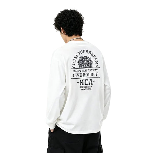 HEA Typography Long Sleeve T-Shirt