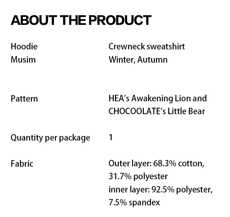 round-neck sweatshirt